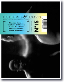Les Lettres et les Arts no 15